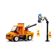 Sluban építőkészlet Town M38-B0781D Javítójármű 122 db (LEGO kompatibilis) barkácsolás, építés