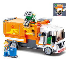 Sluban építőkészlet Town M38-B1066 Szemeteskocsi 326 db (LEGO kompatibilis) barkácsolás, építés