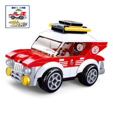 Sluban építőkészlet Town M38-B1083 Versenyautó 88 db (LEGO kompatibilis) barkácsolás, építés