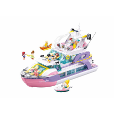 Sluban építőkészlet Yacht M38-B1167 1108 db (LEGO kompatibilis) barkácsolás, építés