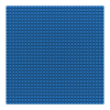 Sluban kompatibilis építőjáték tábla / alap M38-B0833E 32x32 kék
