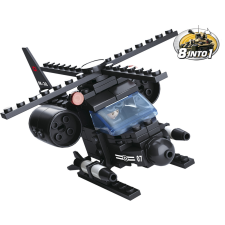 Sluban kompatibilis építőkészlet Army 8into1 M38-B0587G helikopter 93 db barkácsolás, építés