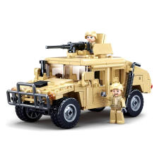 Sluban kompatibilis építőkészlet Army M38-B0837 Hummer harci off road 265 db barkácsolás, építés