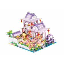 Sluban kompatibilis építőkészlet Girls Dream M38-B1078 Teaház díszkerttel 981 db barkácsolás, építés