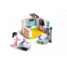 Sluban kompatibilis építőkészlet Metropolis M38-B1212D Kisállat kórház 103 db barkácsolás, építés