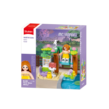Sluban kompatibilis építőkészlet Metropolis M38-B1329C Kerti hinta 69 db barkácsolás, építés
