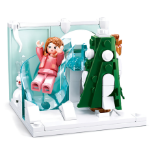 Sluban kompatibilis építőkészlet Mini Handcraft M38-B0989D Tél 109 db barkácsolás, építés