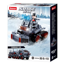 Sluban kompatibilis építőkészlet Space War M38-B0926A Rendészeti jármű 90 db barkácsolás, építés