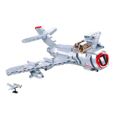 Sluban Mig-15 vadászgép építőkészlet barkácsolás, építés
