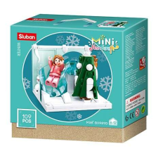 Sluban Mini Handcraft - Évszakok: Tél építőjáték készlet barkácsolás, építés