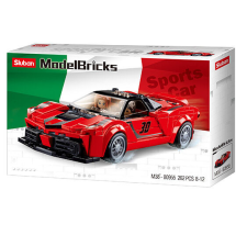 Sluban Model Bricks - Ferrari Laferrari sportkocsi építőjáték készlet építkezés
