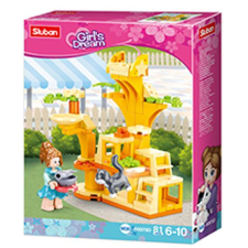 Sluban Sluban Girls Dream - Macska kiképzőpálya baba
