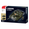 Sluban Sluban Model Bricks Army - 2 az 1-ben T-80US és T-80BVMS harckocsi építőjáték készlet