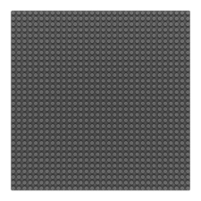 Sluban tábla / alap M38-B0833B 32x32 szürke (LEGO kompatibilis) barkácsolás, építés
