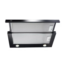 SLX ST 60 B/2 beépíthető páraelszívó, teleszkópos, fekete páraelszívó