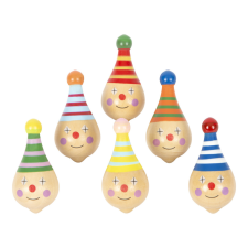 Small foot fa búgócsiga bohóc 1 db kerti játék
