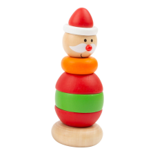 Small foot fa figura 1 db Mikulás készségfejlesztő
