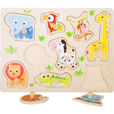 Small foot Fa puzzle állatkert 9 db puzzle, kirakós