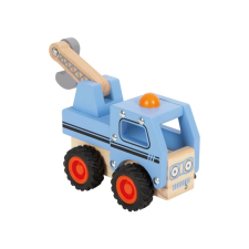 Small foot - Fa vontató, kék autópálya és játékautó