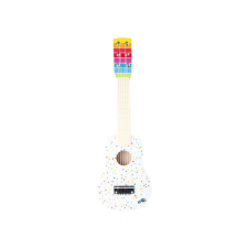 Small foot - Fából készült gitár, 53cm, pöttyökkel játékhangszer