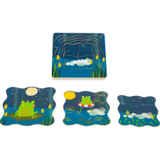Small foot Réteges puzzle herceg béka 28 db puzzle, kirakós
