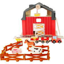 Small foot vidám farmer játék szett gyerekeknek vágány