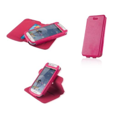 Smart Book Oldalra nyíló flip tok, Sony C5303 SP Smart, rózsaszín tok és táska
