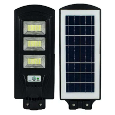 SMART LED utcai lámpa 120W napelemes fény- és mozgásérzékelővel kültéri világítás