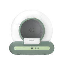  Smart Litter Box, Automata Tisztítás, Többfunkciós Design, Zöld, 220V EU macskatoalett