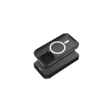  SMART MAG MagSafe-kompatibilis könyvtok iPhone 13 Pro Max - fekete tok és táska