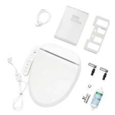  Smart Shower WC, Fűtött Ülés, Állítható Hőmérséklet, FEHÉR takarító és háztartási eszköz