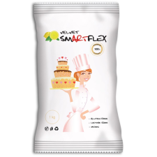 Smartflex fondant massza (tortaburkoló), FEHÉR, citrom, 1kg sütés és főzés