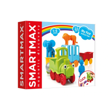 SmartMax - Az én első állatos vonatom - 22 darab mágneses építőjáték