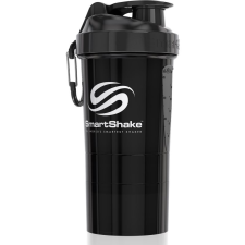 SmartShake Original2GO sportshaker + tartály szín Gun Smoke Black 600 ml kulacs, kulacstartó