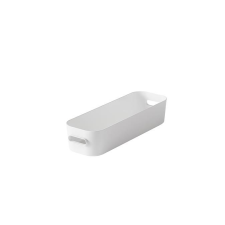 SMARTSTORE Mûanyag tárolódoboz, 1,3 liter, SMARTSTORE "Compact Slim", fehér - CSDSMART17 (11210) bútor