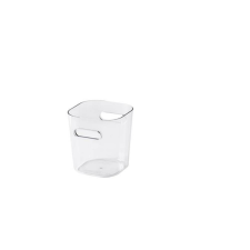 SMARTSTORE Műanyag tárolódoboz, 0,6 liter, SMARTSTORE Compact Clear Mini, átlátszó (CSDSMART22) bútor