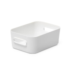 SMARTSTORE Műanyag tárolódoboz, 1,5 liter, SMARTSTORE "Compact S", fehér bútor