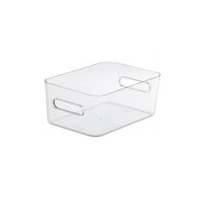 SMARTSTORE Műanyag tárolódoboz, 5,3 liter, SMARTSTORE \"Compact Clear M\", átlátszó bútor
