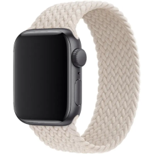 Smartwatcherz Apple Watch Fonott Körpánt - Bézs, 40/41/42mm, M okosóra kellék