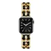 Smartwatcherz Apple Watch Ladies Rozsdamentes Acél Szíj - Arany Fekete, 40/41/42mm