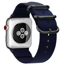 Smartwatcherz Apple Watch NATO Szíj - Navy Blue, 44/45/46/49mm okosóra kellék