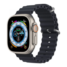Smartwatcherz Apple Watch Óceán Szíj - Fekete, 44/45/46/49mm okosóra kellék