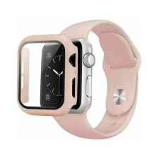 Smartwatcherz Apple Watch Szíj és Tok (Azonos Színben) - Pink Sand, 41mm, S/M okosóra kellék