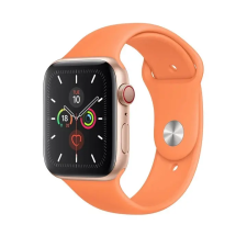 Smartwatcherz Apple Watch Szilikon Szíj - Papaya, 40/41/42mm, S/M okosóra kellék