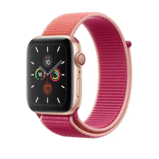 Smartwatcherz Apple Watch Szövet Szíj - Gránátalma, 40/41/42mm okosóra kellék