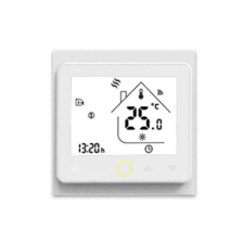 Smartzilla Tuya okos termosztát Fan Coil rendszerhez 4 csöves fehér (2044114) (smart2044114) okos kiegészítő