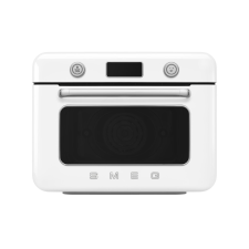 Smeg ASZTALI KOMBINÁLT SÜTŐ, GŐZFUNKCIÓVAL, retro, Galileo, fehér sütő