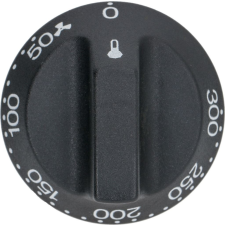 Smeg FEKETE GOMB ø 54 mm 50-300°C beépíthető gépek kiegészítői