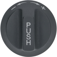 Smeg FEKETE GOMB ø 54 mm SELYEMSZITÁZOTT beépíthető gépek kiegészítői