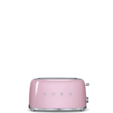 Smeg KENYÉRPIRÍTÓ, retro, 4 szeletes, rózsaszín kenyérpirító